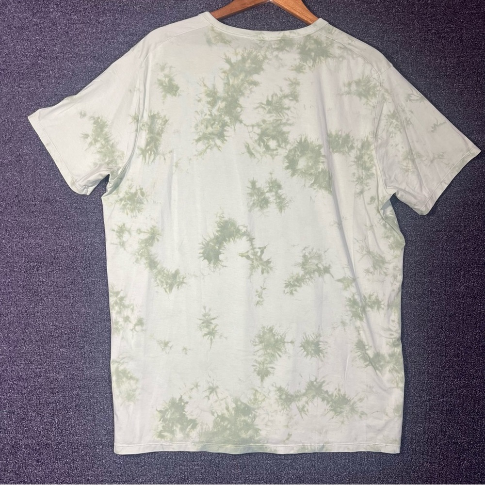 Lululemon Athletica Green Tie Dye Short Sleeve Tee, XL - Picture 5 of 5